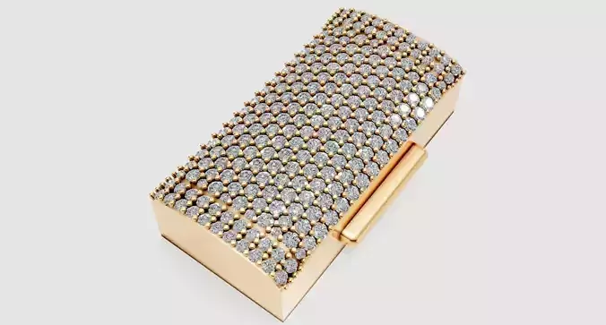 11-5mm clasp box lock for cuban chain and bracelet