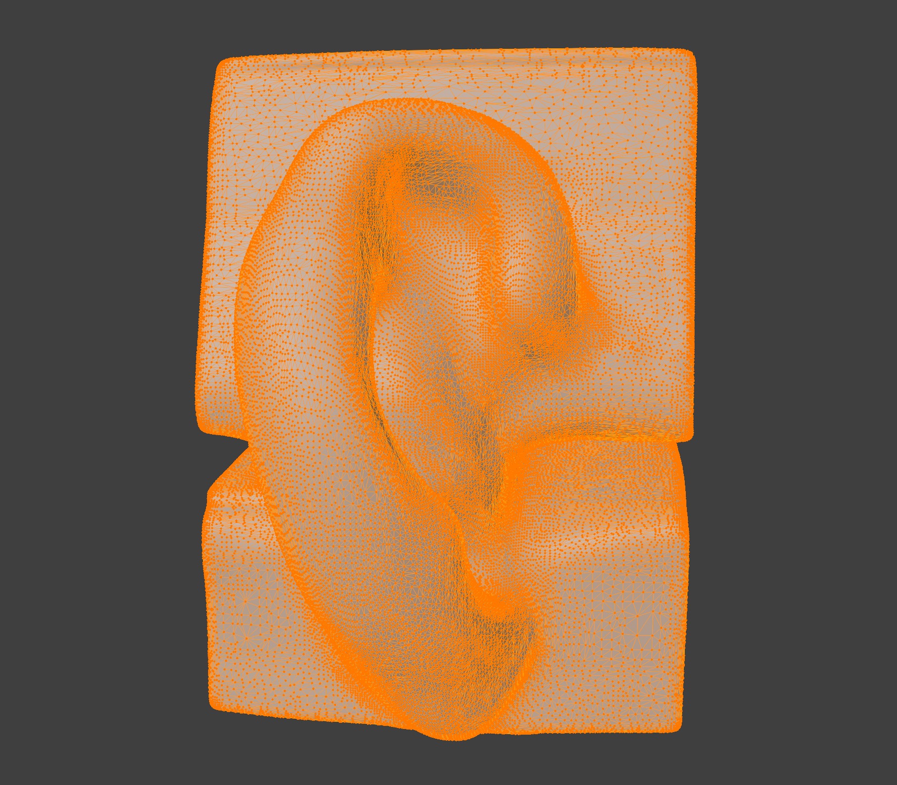 3D Basic Ear Anatomy Model 3D print model_7