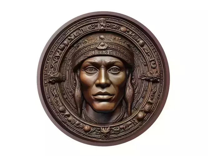 Shaka Zulu Medallion