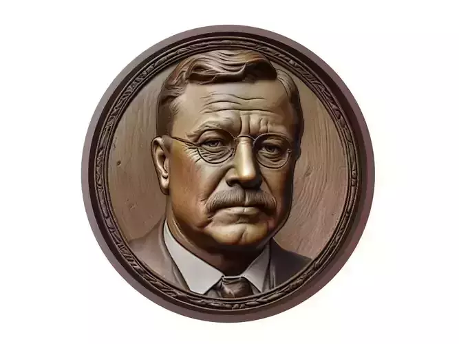 Theodore Roosevelt Medallion