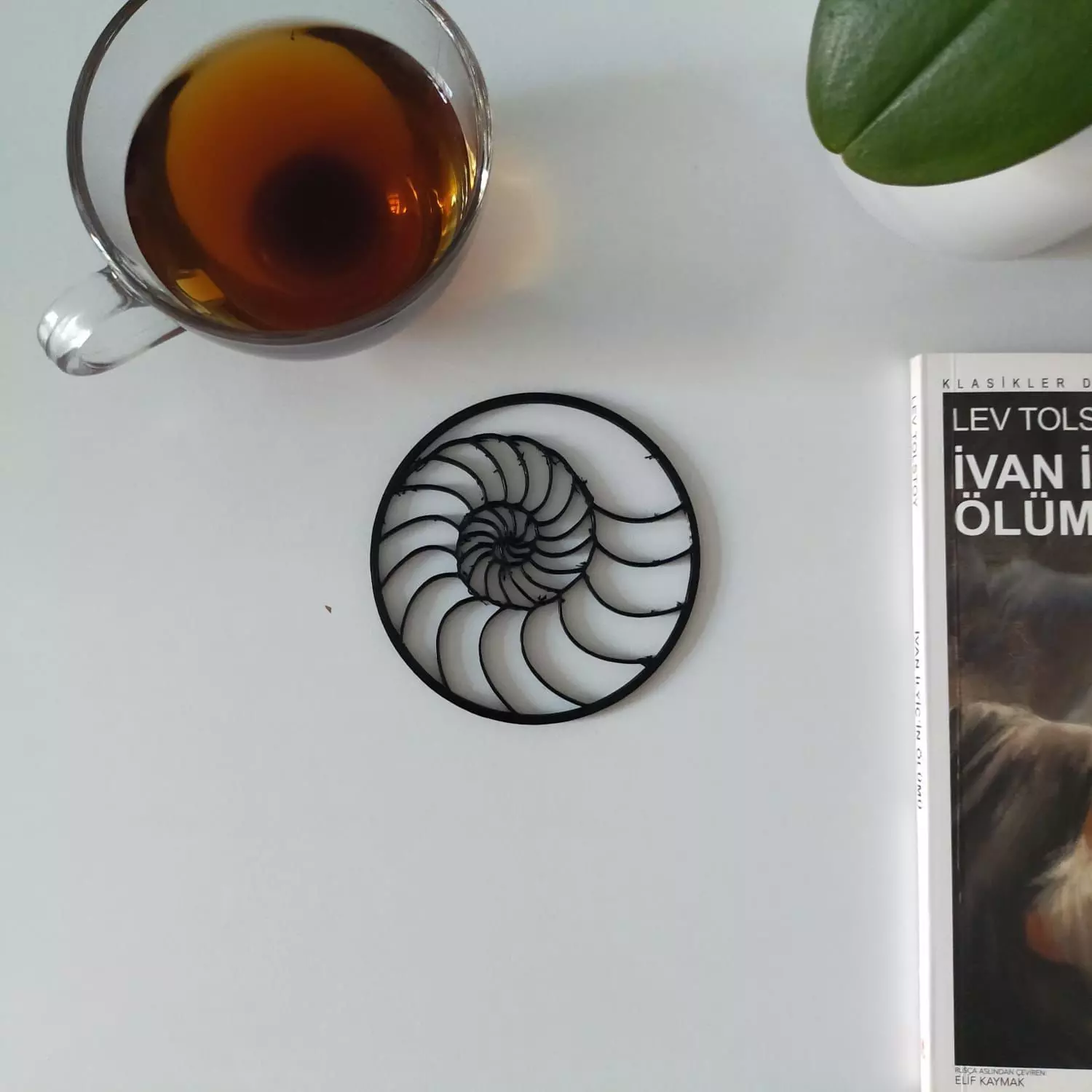 Coffee And Tea Coaster 3D print model