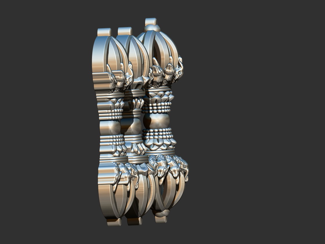 Vajra Makara 3D print model_9