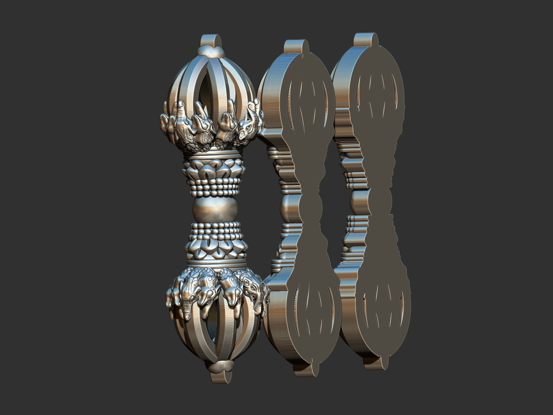 Vajra Makara 3D print model_6