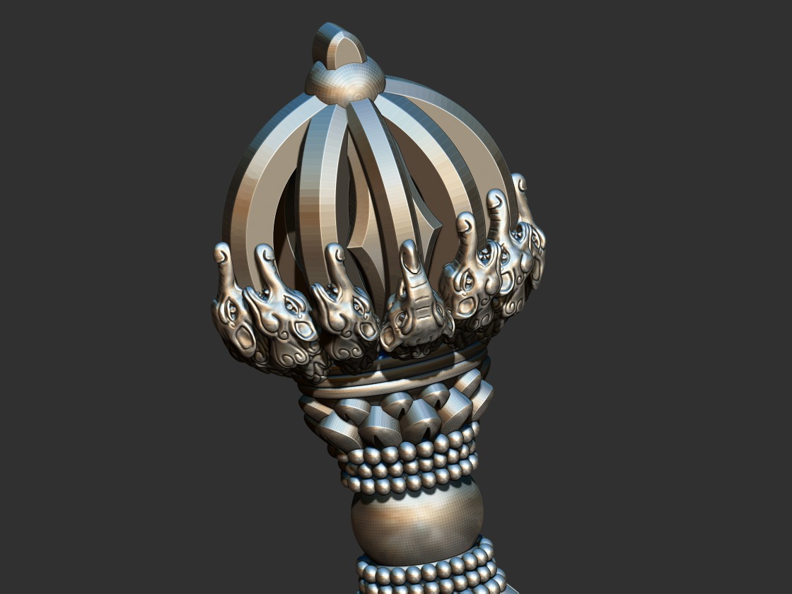 Vajra Makara 3D print model_3