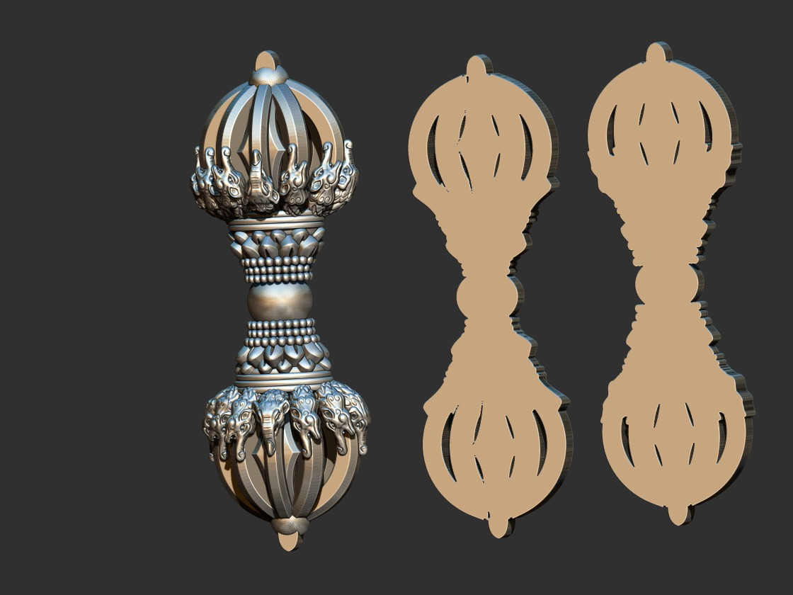 Vajra Makara 3D print model_7