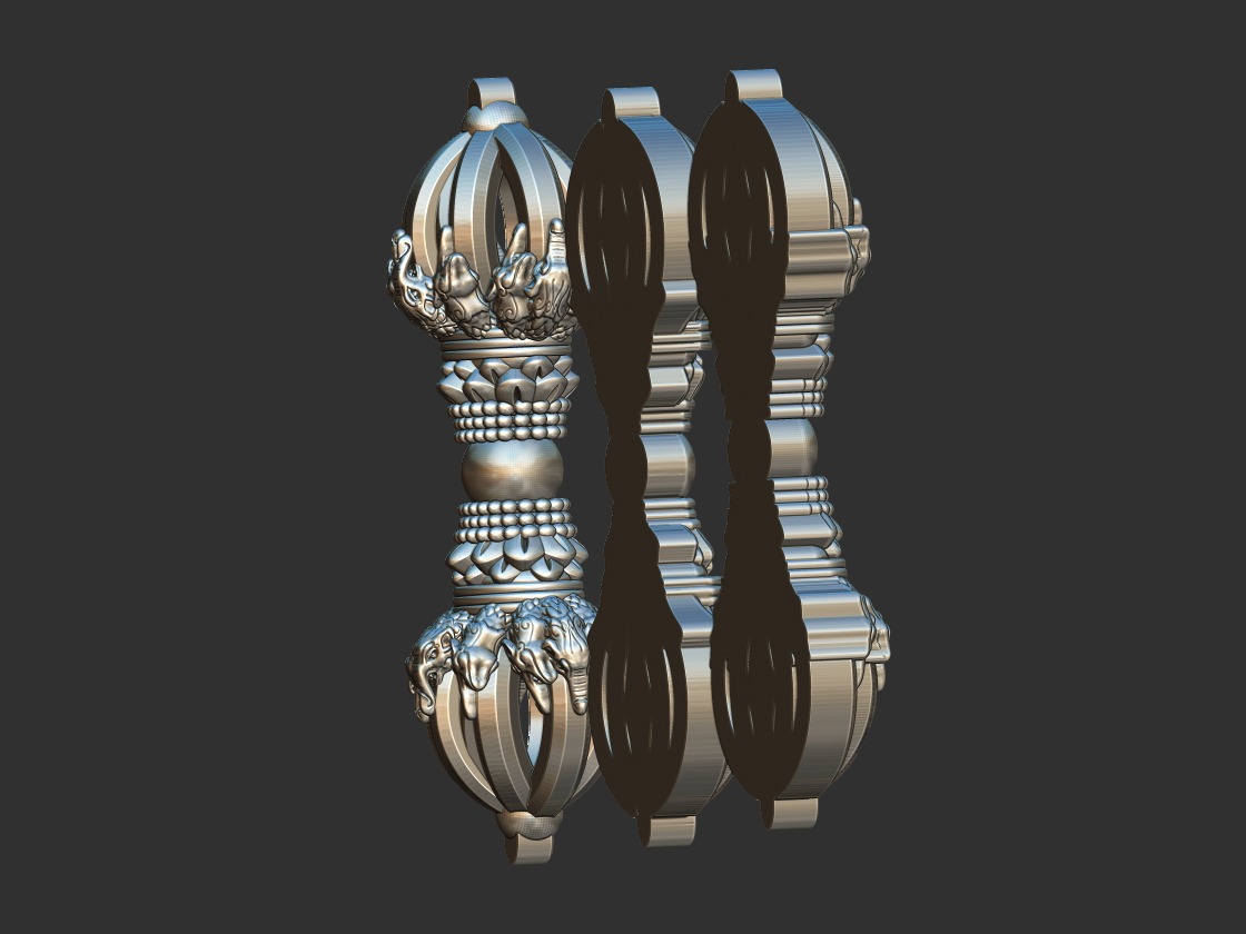 Vajra Makara 3D print model_8