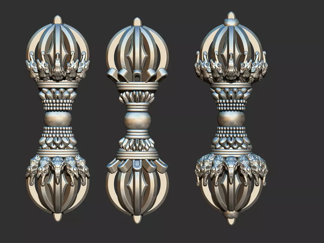 Vajra Makara 3D print model_0