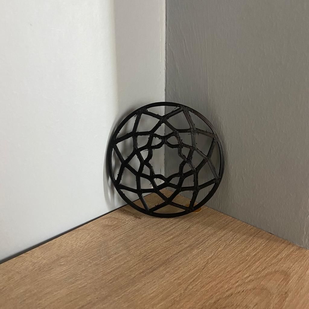 Coffee And Tea Coaster 3D print model_3