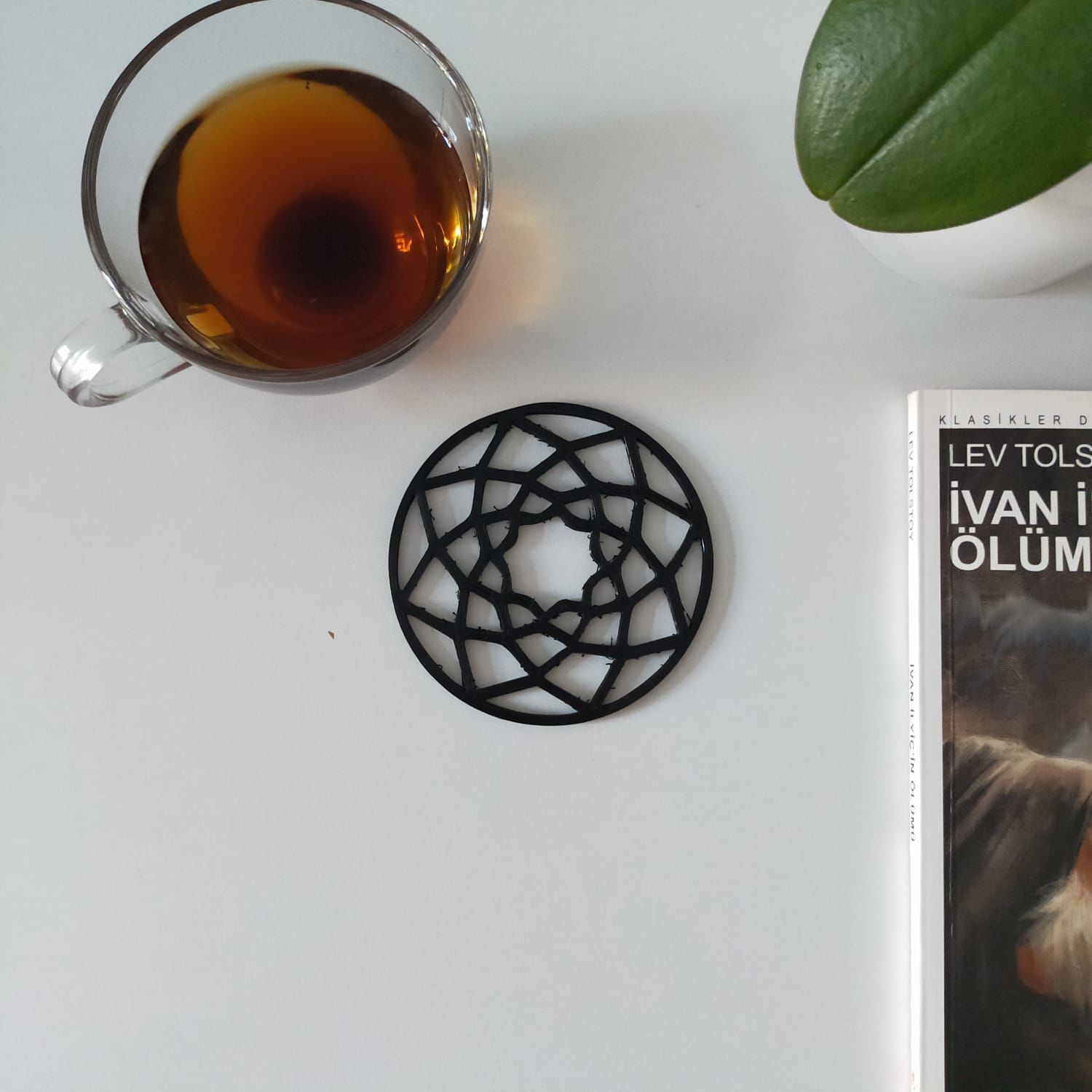 Coffee And Tea Coaster 3D print model_1