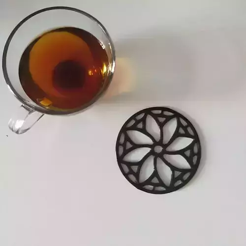Coffee And Tea Coaster 3D print model