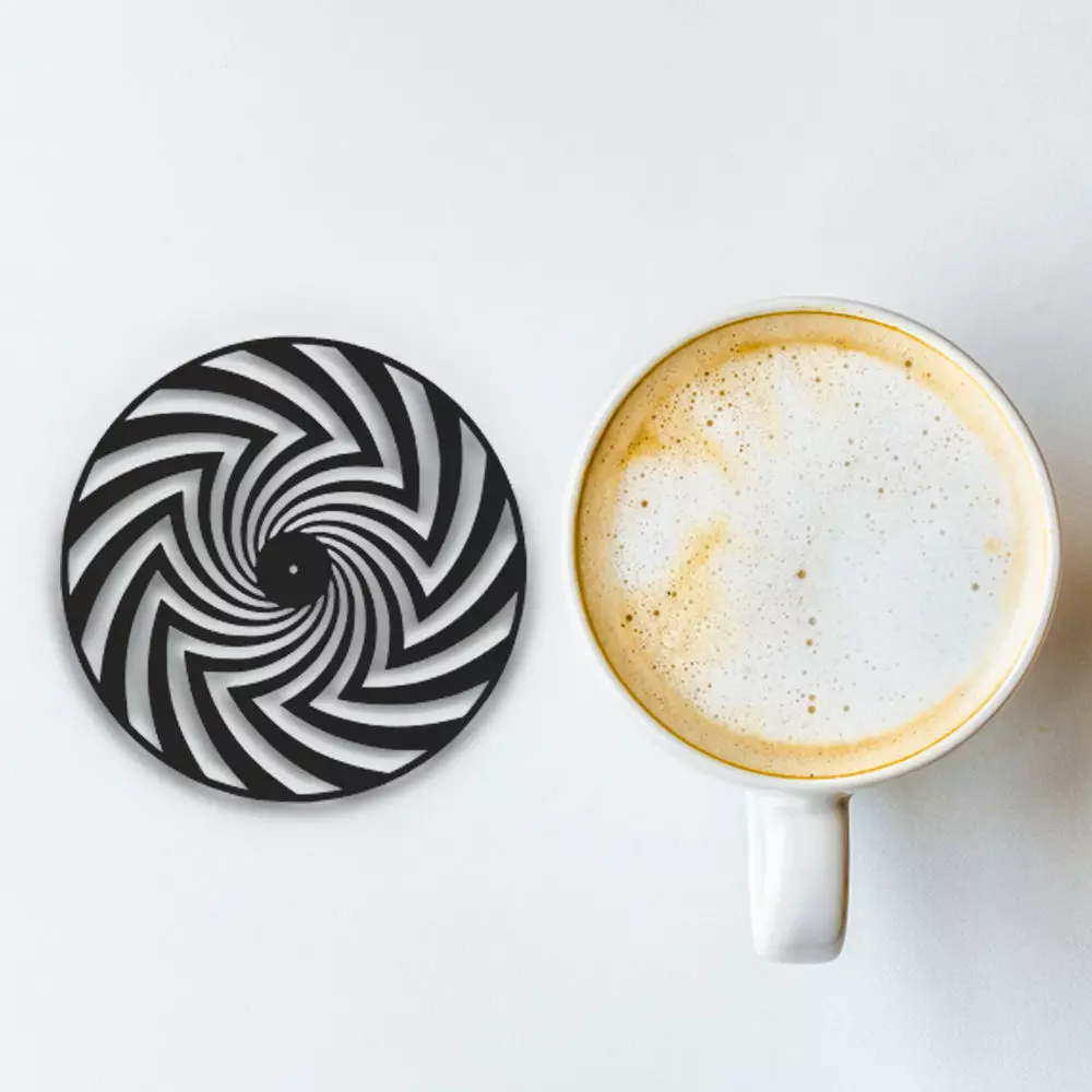 Coffee And Tea Coaster 3D print model