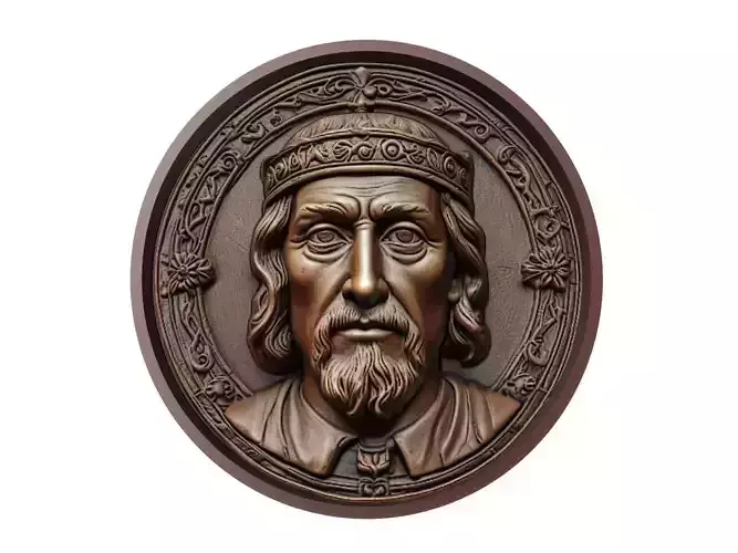Alfred the Great Medallion