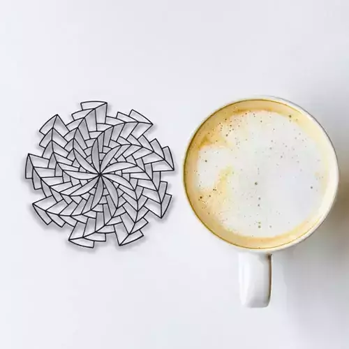 Coffee And Tea Coaster 