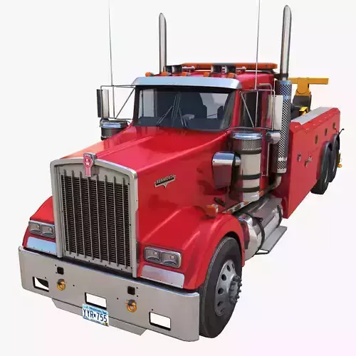 Kenworth W900 wrecker