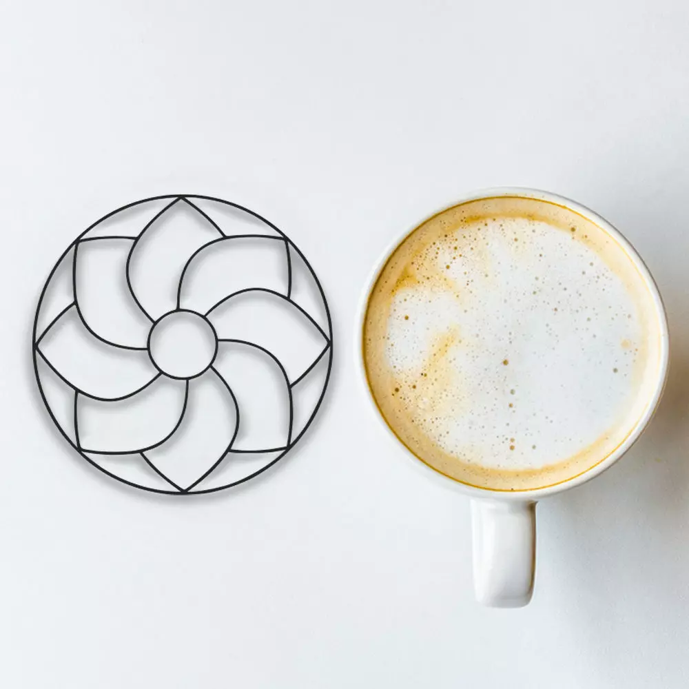 Coffee And Tea Coaster 3D print model