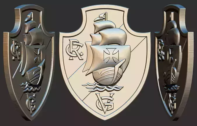 Vasco da Gama - Escudo Relief