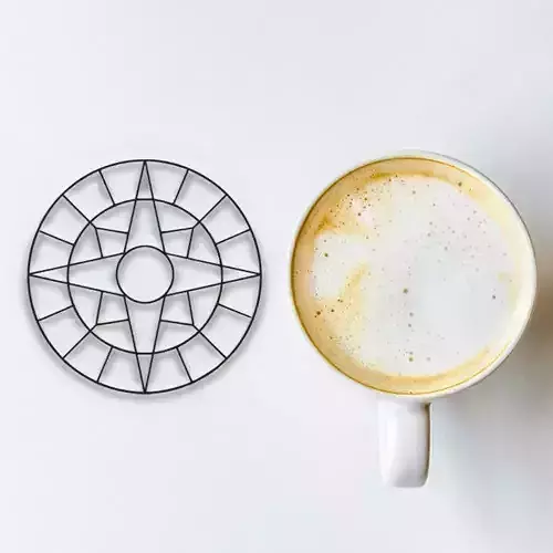 Coffee And Tea Coaster