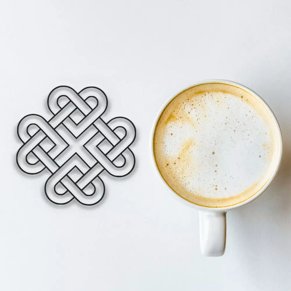 Coffee And Tea Coaster 3D print model
