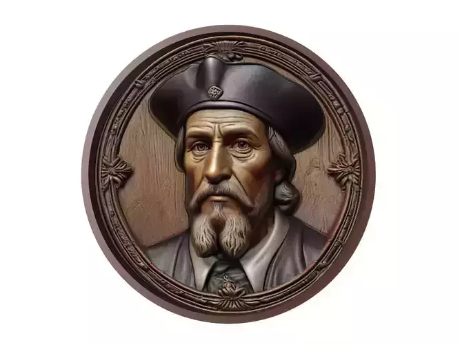 Francisco Pizarro Medallion