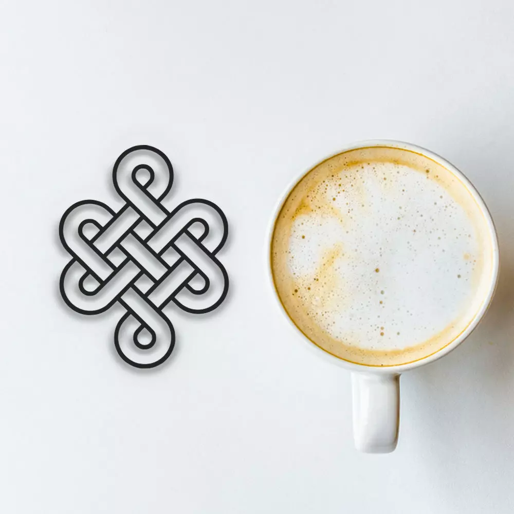 Coffee And Tea Coaster 3D print model