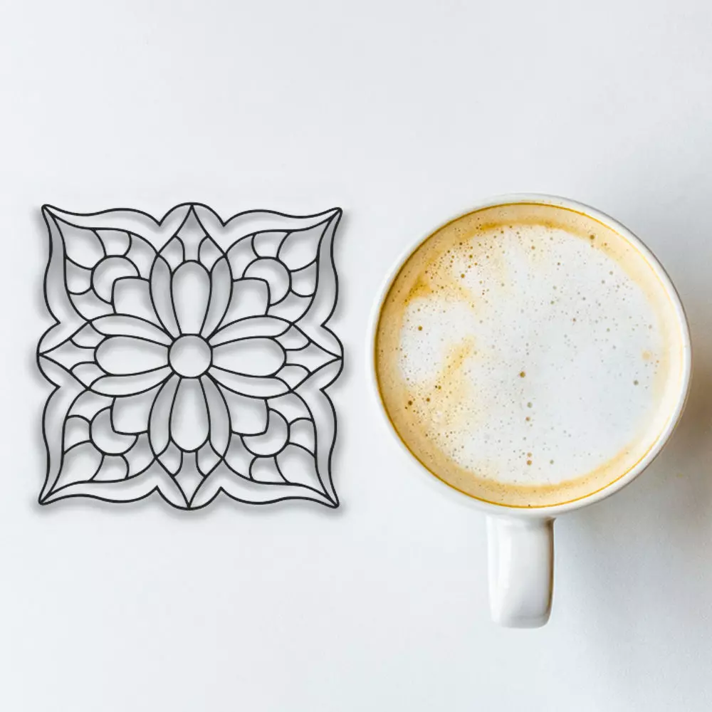 Coffee And Tea Coaster 3D print model