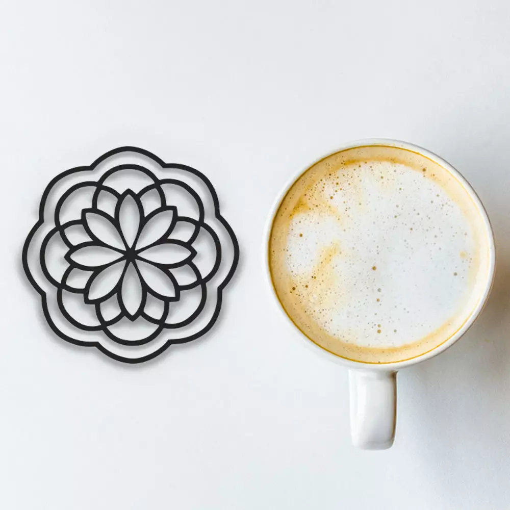Coffee And Tea Coaster 3D print model