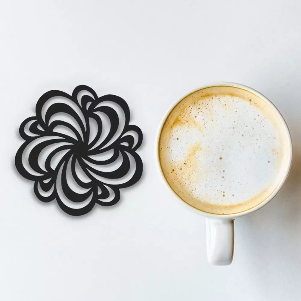 Coffee And Tea Coaster 3D print model
