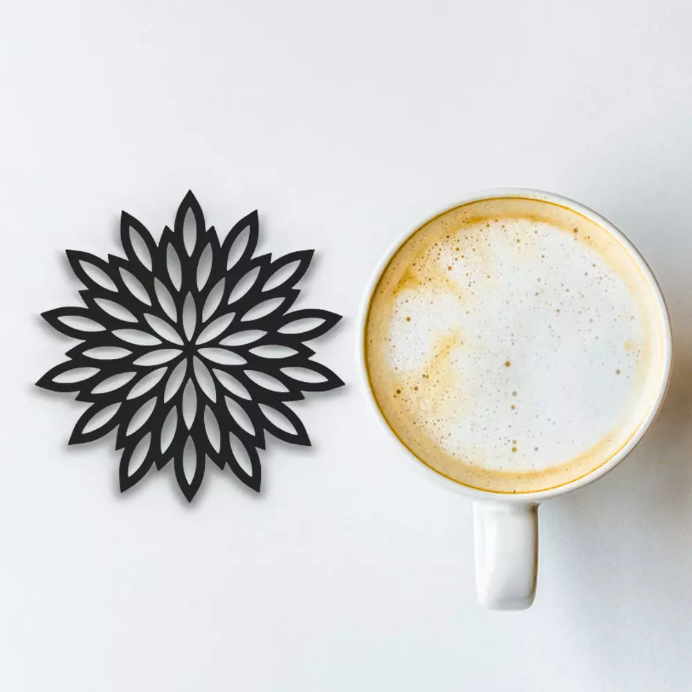 Coffee And Tea Coaster 3D print model