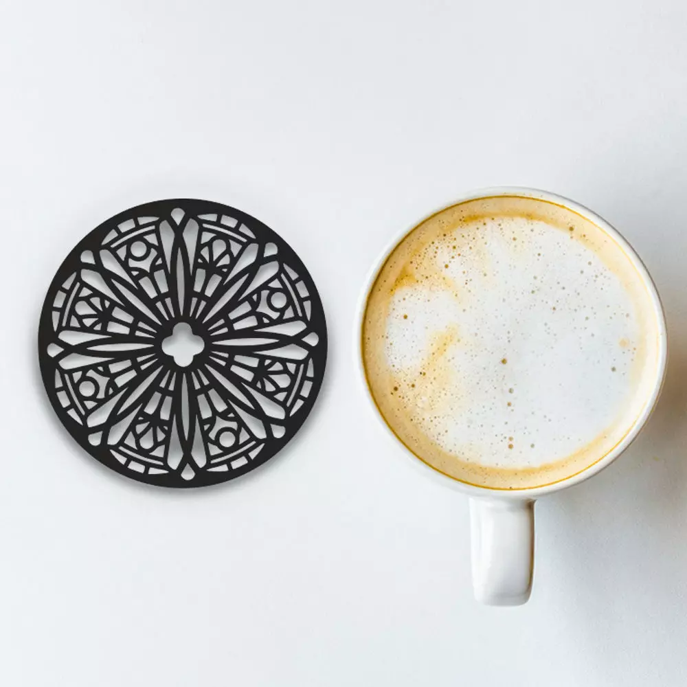 Coffee And Tea Coaster 3D print model