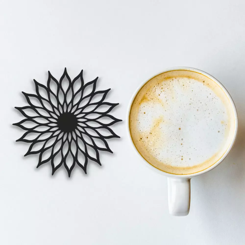 Coffee And Tea Coaster 3D print model