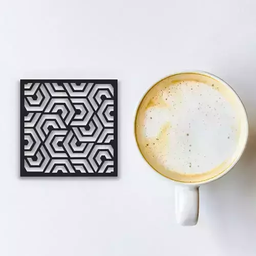 Coffee And Tea Coaster 3D print model