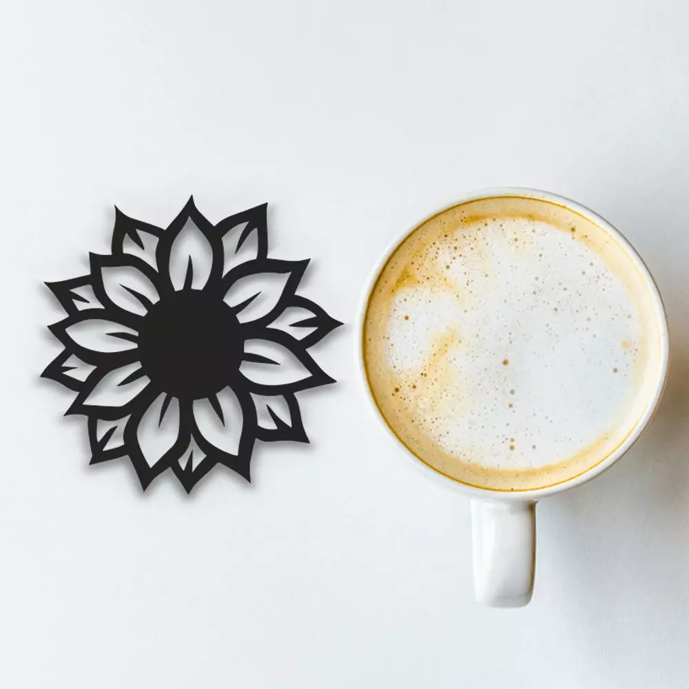Coffee And Tea Coaster 3D print model