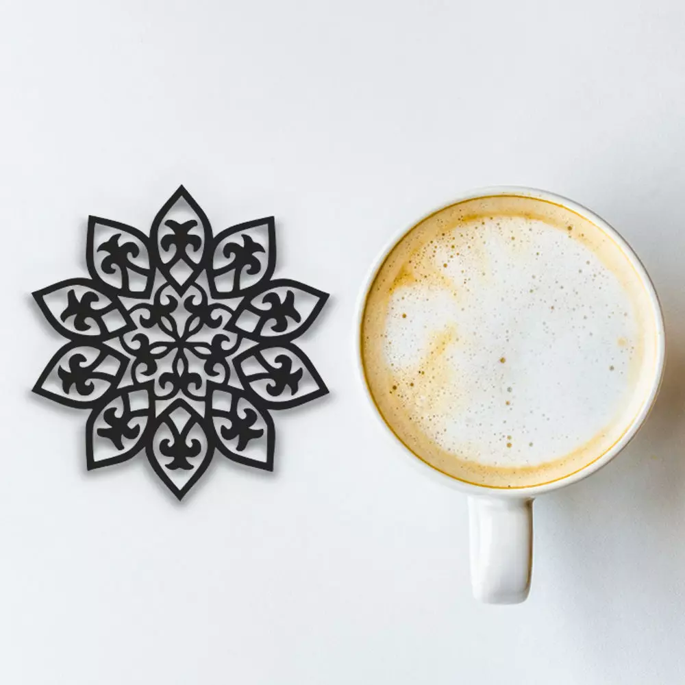 Coffee And Tea Coaster 3D print model
