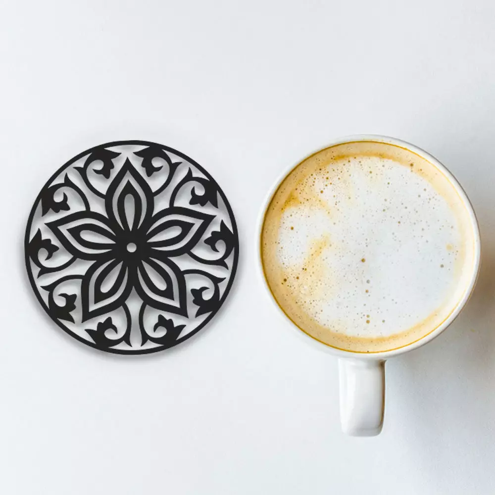 Coffee And Tea Coaster 3D print model
