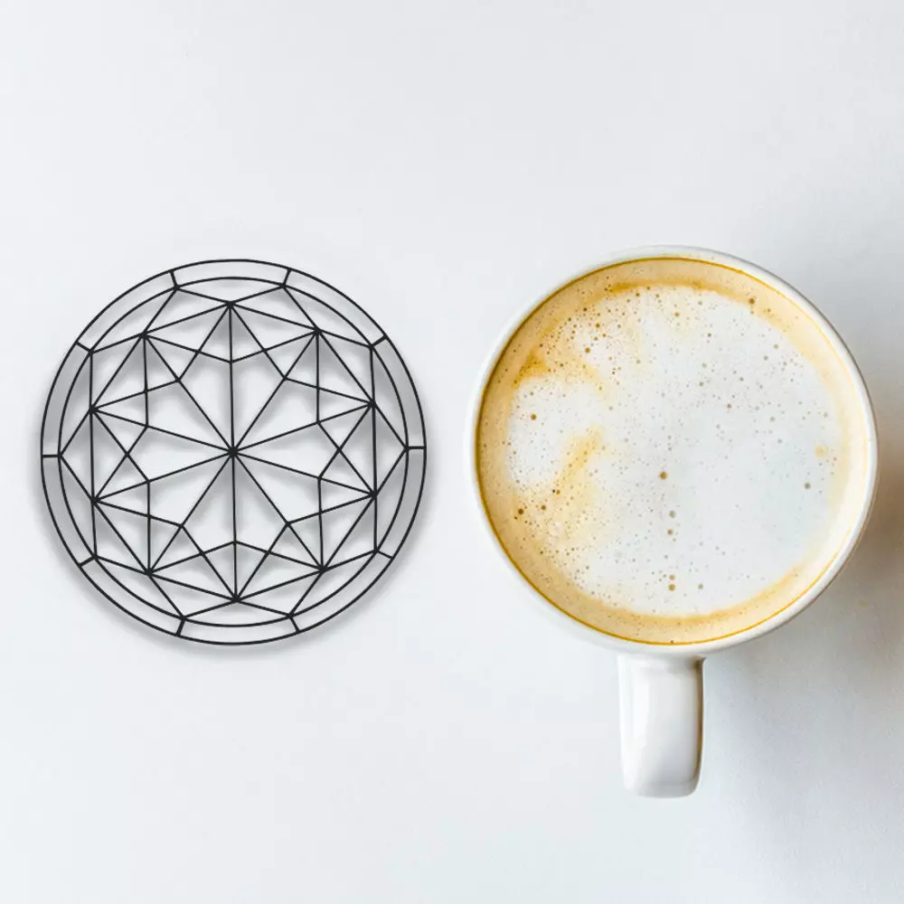 Coffee And Tea Coaster 3D print model