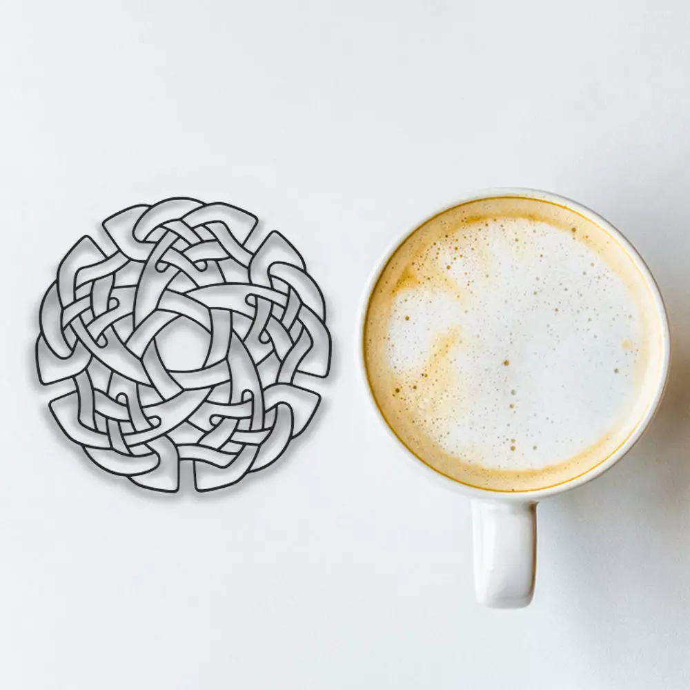 Coffee And Tea Coaster 3D print model