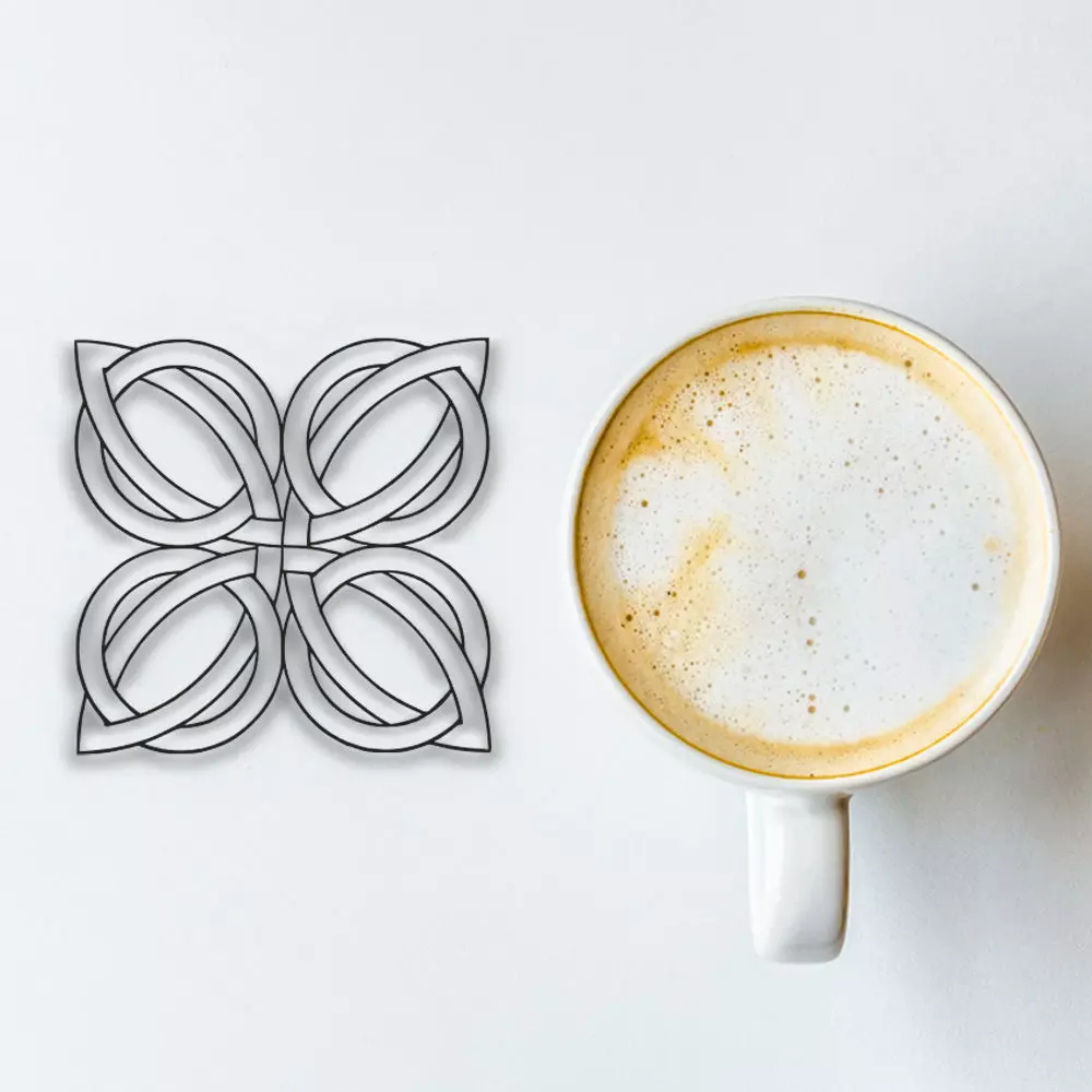 Coffee And Tea Coaster 3D print model
