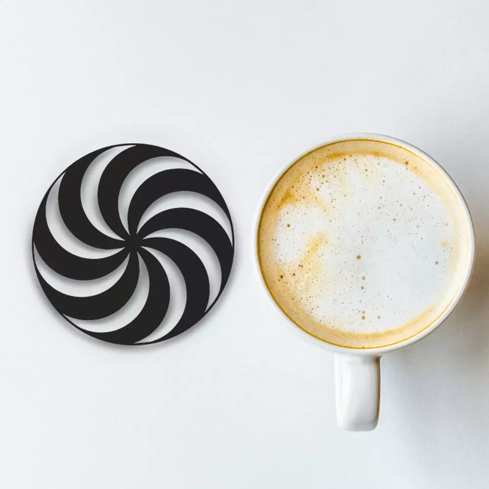 Coffee And Tea Coaster 3D print model