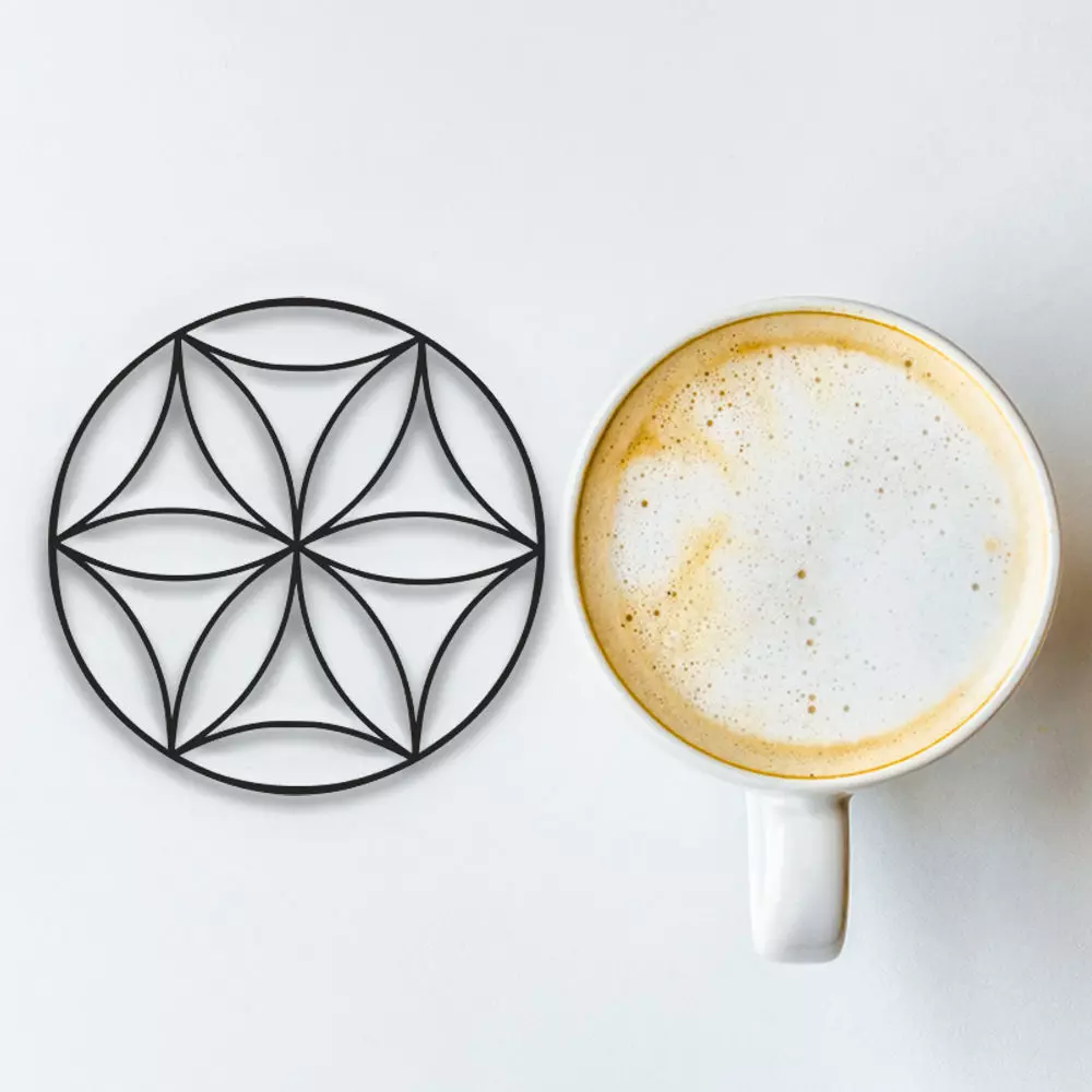 Coffee And tea Coaster 3D print model