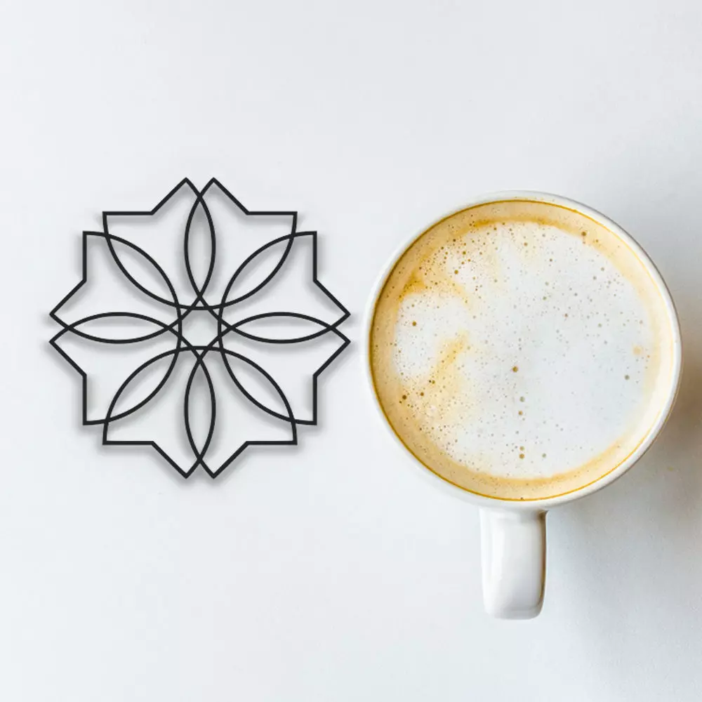 Coffee And Tea Coaster 3D print model