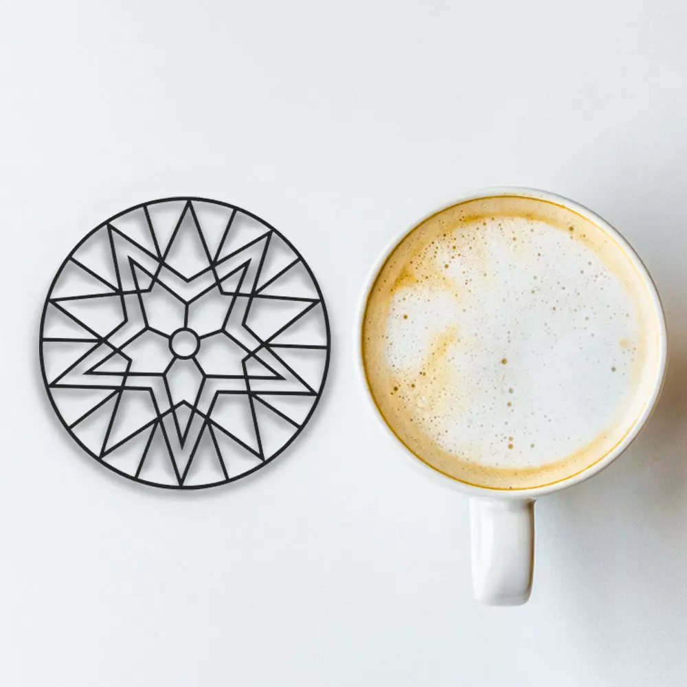 Coffee And Tea Coaster 3D print model