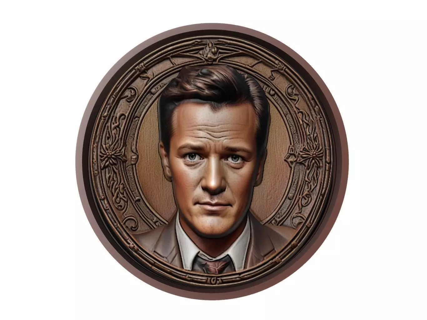 Chandler Bing Medallion 3D print model