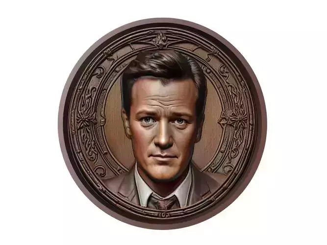 Chandler Bing Medallion 3D print model