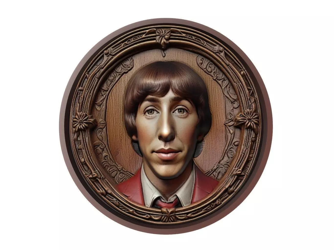 Howard Wolowitz Medallion 3D print model