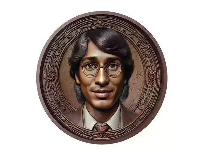 Raj Koothrappali Medallion