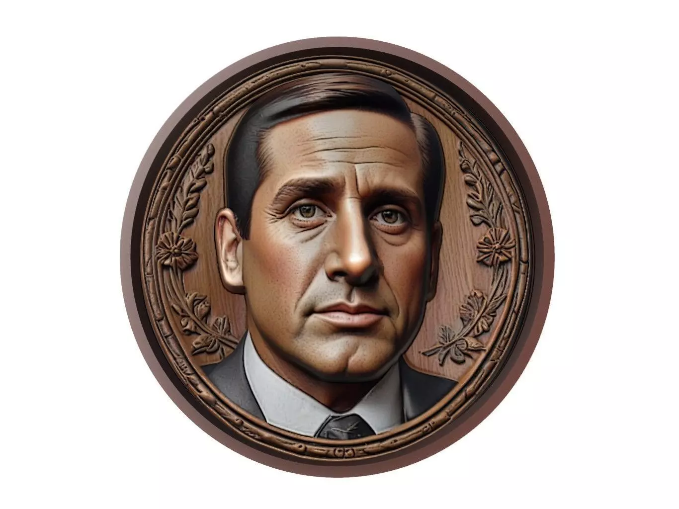Michael Scott Medallion 3D print model_0