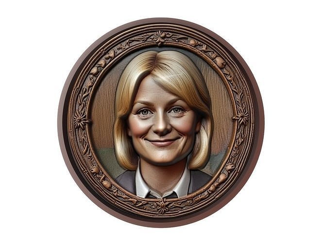 Leslie Knope Medallion 3D print model