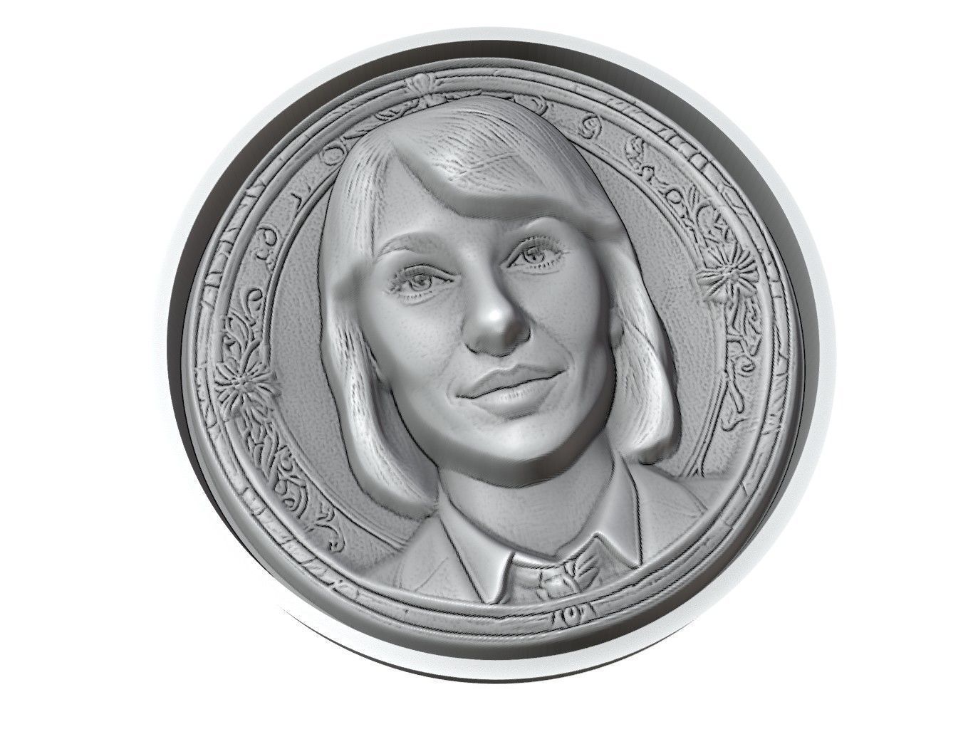 Ann Perkins Medallion 3D print model_3