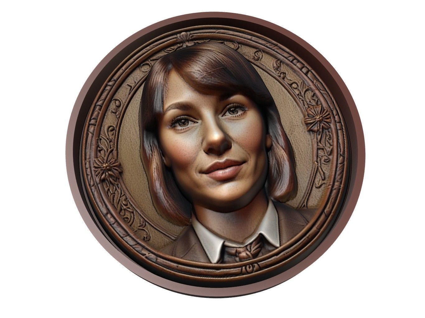 Ann Perkins Medallion 3D print model_1