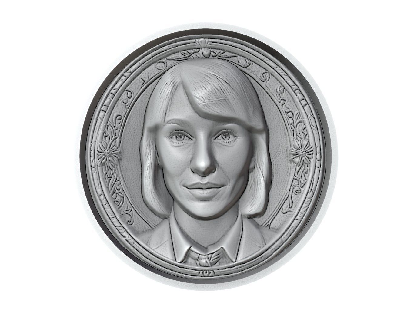 Ann Perkins Medallion 3D print model_2